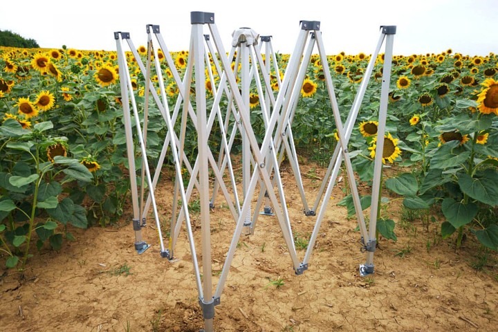 gazebo pieghevole 3x3